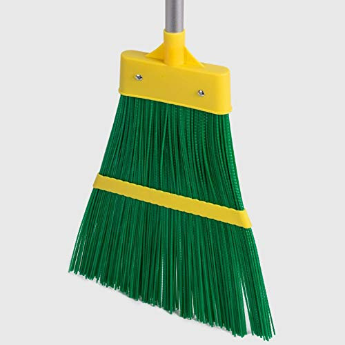 La Briantina Scopa da Esterno Ercole per Giardini e Vialetti, con Setole Dure, Larghezza 31 cm, Manico Allungabile 90 cm