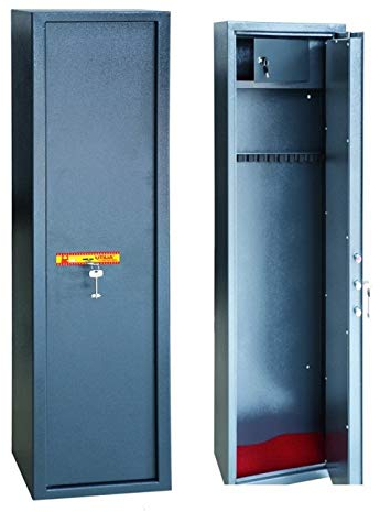 Armadio Portafucili 5 Posti Fuciliera Blindato In Acciaio Con Tesoretto Utilia