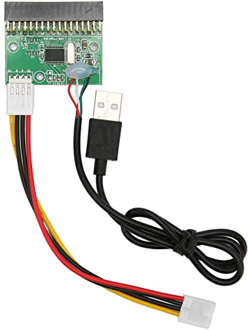 Bewinner 1,44 MB 8,9 cm USB-Kabel-Adapter, Diskettenlaufwerk-Anschluss, 34-poliger auf USB-Kabel-Adapter für 1,44 MB Diskettenlaufwerk, 8,9 cm Diskettenlaufwerk für Win, für OS X
