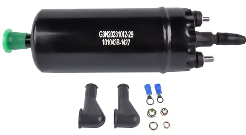 Pompa del Carburante Elettrica ad alta pressione 12V 0580464070, pompa carburante in linea esterna universale compatibile con 11646010210 605460910 16141178751 Bisenya