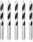 Meccion Wood Drill Bits 9mm 5Pcs Brad Point Auger Drill Bit Professional Woodworking Lip and Spur Drill Bit for Wood