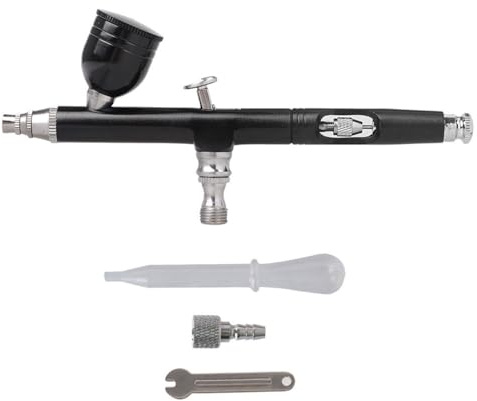 Airbrush-kit, färgsprutpistol Airbrush set med 0,3 mm munstycken för modellfärg, bilmålning, smink, tryck, hantverk gör-det-själv