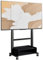 Neothm Soporte de TV con ruedas para televisores de 40 a 85 pulgadas, altura regulable, máx. 60 kg, VESA 600 x 400 mm
