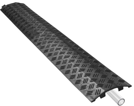 COPERTURA CORD - Guida sul cavo Protector, rampa a prova di agenti atmosferici | Robusto scudo di linea elettrica esterna per garage, giardino, passerella, strada asfalto, zona c