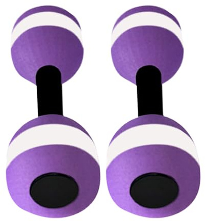 Water Weights High-Density EVA Fitness Tool 2 Pieces | Men Women Aqua Fitness Barbells for Adults Teen Family Wife Husband