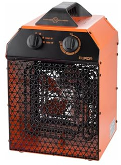 Eurom EK Delta 3000 Elektro Heizlüfter Werkstattheizung 40W