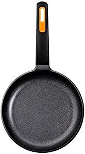 Braisogona A431222 Efficient Plus-Sartén de aluminio fundido (22 cm), negro