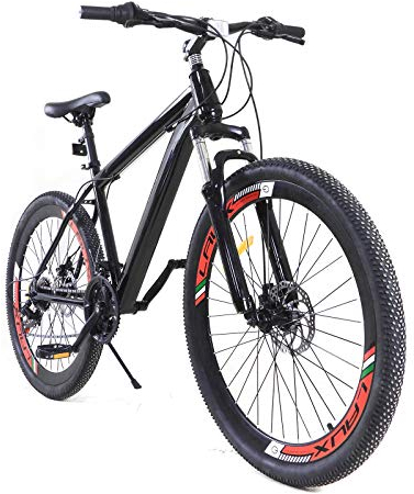 YUNRUX 26 Zoll Mountainbike Damenrad 21 Geschwindigkeiten Campingrad Hollandrad Damen Männlich Fahrrad Damenfahrrad Citybike Stadt Fahrrad Outdoor Urban Fahrrad Shopper Fahrrad Schwarz