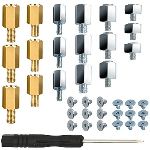 NVMe M.2 Mounting Screws Kit for Asus Gigabyte ASRock Msi PS5 Motherboards(36pcs)