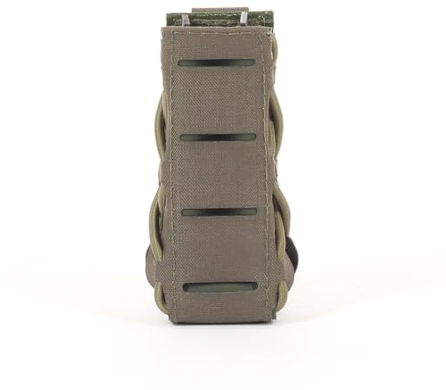 Zentauron Schnellzieh-Magazintasche Pistole P8 Lasercut Molle Tasche Tactical Fast Mag für Plate Carrier Schutzweste Cheset Rig Battle BeltCut Molle Tasche Fast Mag