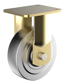 Wicke | Ruota in acciaio | Ø x larghezza ruote 150 x 55 mm | rotella a supporto fisso