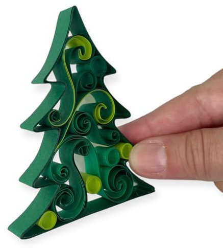Hanne Olesen, Quilling Anleitung - Tannenbaum
