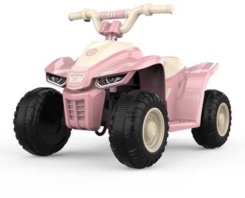 Gotrax RT1 Ride on Toys for Toddlers 1.5-4, Safe 12V Lead-acid Battery up to 80 Minutes, Forward/Reverse 2 Gears, Max 1.5MPH Speed&8 Big Tire, Electric Vehicle ATV Car Best Gift for Age1.5–4 Boy Girl