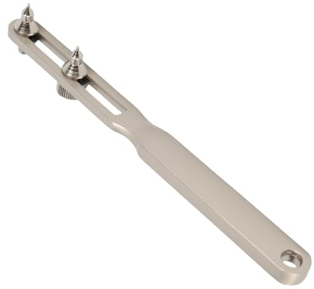 RASTKY Klocknyckel Gängade Bakstycken - Watch Back Remover Tool 65mm Skiftnyckel Typ Back Opener Remover Batteribyte - Urmakare Reparation Batteribyte