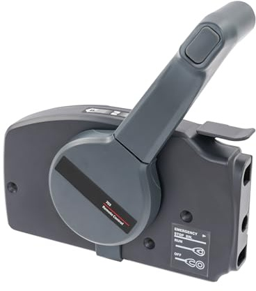 Caja de control remoto para motor fuera de borda Yamaha de 2 tiempos 40-85 CV, caja de control del acelerador, marcha adelante con arranque remoto, parada de seguridad e interruptor de emergencia