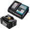 Ladegerät & Akku 18V 5,0Ah für Makita BL1830 BL1840 BL1850, Makita Radio DMR100 DMR101 DMR102 DMR103B DMR104 DMR105 DMR106 DMR107 DMR108 DMR109 DMR110,Makita DHP482 DUC353Z DCL182Z DLM431 DCF300Z