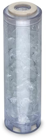 WK - Cartuccia Filtrante per Filtro Acqua con Cristalli Anticalcare, 1 Pezzo da 10 Pollici, Protezione Massima da Incrostazioni e Corrosioni