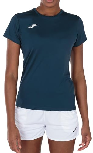 Joma Camiseta Deportiva Manga Corta Mujer, 6XS - 3XL - Mantiene Seco el Contacto con el Cuerpo, Ideal para Running o Gym - Combi