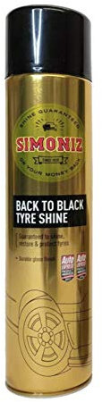 Simoniz Back to Black Tyre Shine 600ml spray - SAPP0116B