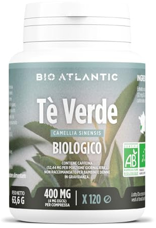Té Verde Bio - 400 mg - 120 Compresse