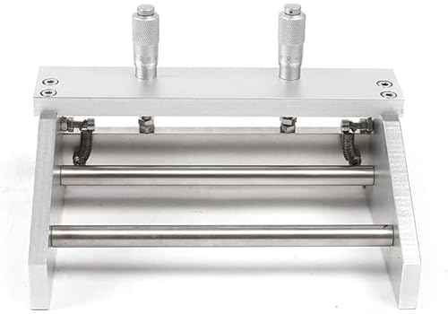 MNBVH Einstellbarer Filmapplikator-beschichter, Präzises 150 Mm 0–3500 µm Nassfilm-vorbereitungsgerät, Stahlvorbereitung(Size:150mm)