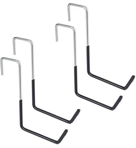 bssmmai Lot de 4 crochets de garage à suspendre, crochets lourds, outils pour plantes