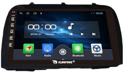 Quad Core 4G+64G Car CarPlay Android Auto 9 IPS Display Navigazione Stereo Schermo tattile Headunit Pad Tablet Radiocamera di retromarcia GPS Lettore multimediale Per Mazda Cx-5 2013-2015