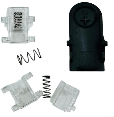 Pulsante di ricambio per aspirapolvere wireless, pulsante di rilascio del coperchio inferiore per aspirapolvere portatile, compatibile con Dreame serie T20/T30/G9/G10, pulsante di rilascio della