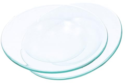 ROMISBABA Placas Calentadoras de Cera Reutilizables 2 Piezas, Platos de Revestimiento para Calentadores de Fragancias a Prueba de Fugas, Accesorios para Lámparas de Aromaterapia en Hogar,