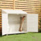 Casetta da giardino per prato e giardino, 102 x 52 x 112 cm, in legno massello, abete, per esterni