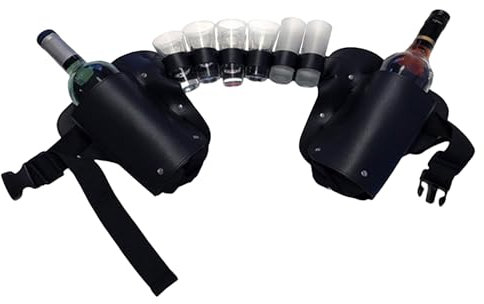 Ceinture de Support de canette de bière - Belte Holder Propose des bières de Camping grillées | Offrir Un véritable étui de bière de Taille | Emballez de bière pour Les tâches et amélior