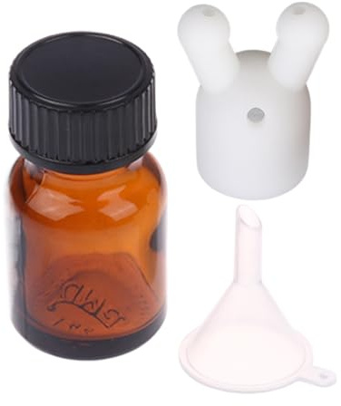Bouchon d'inhalateur d'huile – Double trou anti-fuite – Flacon distributeur personnel rechargeable pour homme et femme – Petit diffuseur de, accessoire d'aromathérapie, bâton de nasal