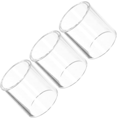 Kisangel 3pcs Glass Guitar Slide Finger Sleeve Set Tone Finger Ring Design Stable Slider for Acoustic Guitar Accessories 28 * 25.2 * 21 * 2.1mm