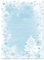 Logbuch-Verlag 100 Blatt Weihnachtsbriefpapier Baum weiß blau Weihnachten Briefpapier Kopierpapier für Kunden Mitarbeiter Briefpapier weihnachtlich DIN A4