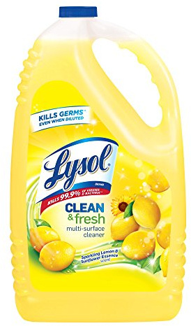 Lysol Clean & Fresh Multi-Surface Cleaner, Lemon & Sunflower, 144oz
