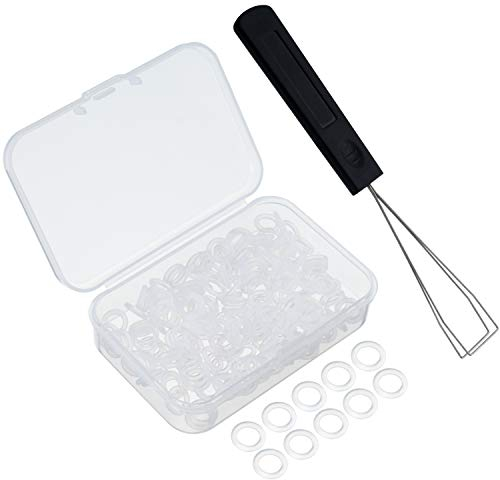 Fiada Tastatur Abzieher und 200 Stück Gummi O-Ring Dämpfer für Cherry MX Schalter und Mechanische Tastatur