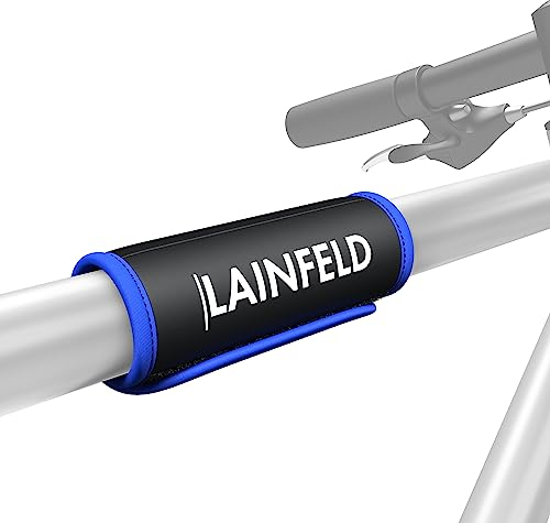 LAINFELD Fahrrad Rahmenschutz | 3er Set | Transportschutz passend für Thule Fahrradträger | Carbon Rahmen Schutz | Fahrrad Zubehör Befestigung