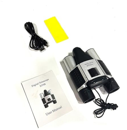 Kavolet Jumelles numériques de vision nocturne avec caméra de chasse et enregistrement vidéo, zoom 10x, appareil de vision nocturne CMOS haute clarté, jumelles de caméra portable pour adultes