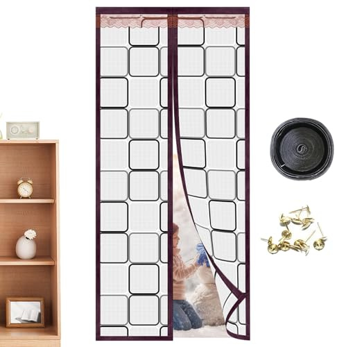 Thermal Door Cover - Magnetic EVA Insulated Door Panel, Wind Line Stopper | Cold Weather Barrier for Porch, Balcony, Garage, Entrance, Front, H Shield