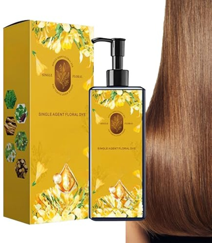 Haarfarbe Auf Pflanzenbasis, Nourishing Hairs Color, Haarfärbemittel Natürliches Pflanzenextrakt Haarfärbemittel,Sanfte Lang Anhaltende Haarfarbe Auf Pflanzenbasis Für Erwachsene