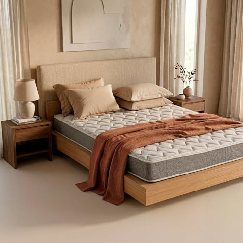 ROYAL SLEEP - Colchón Viscoelástico con Hilo de Carbono y Biocerámico | 90x190 | Altura 20cm | Firmeza Alta | Gama Alta | Efecto Antiestrés y Regenerador | Ceramic 20 CM