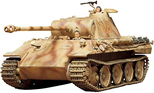 Tamiya German Panther Medium Tank - 1:35 Plastic Model Kit 35065