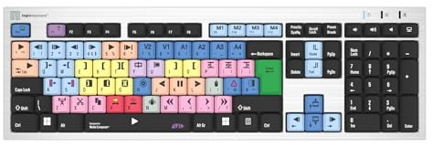 LogicKeyboard Avid Media Composer Slim PC LKB MCOM4 AJPU/UK Keyboard