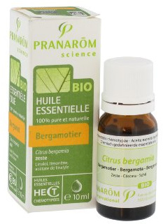 Bergamota Cascara Aceite Esencial Bio 10 ml de Pranarom
