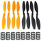KEESIN 4 Paar Bull Nose 1045 Props CW CCW ABS Propellern für Quadcopter Acromodelle