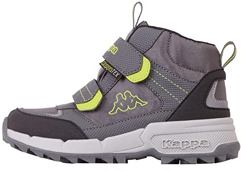 Kappa Unisex Kinder Aiko Tex K Schneeschuh, Grey Lime, 33 EU