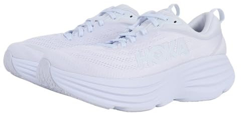 HOKA ONE ONE 1123202-WWH M Bondi 8 Sneaker Male White/White EU 45 1/3