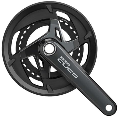 Shimano Cues FC-U8000-2 Kurbelgarnitur Schwarz 170 mm