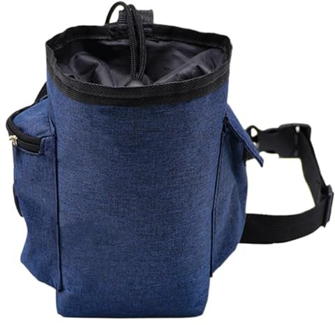 Kletterkreide-Tasche – 18 x 10 x 10 cm Kordelzug für Klettern | Kreide-Aufbewahrungs-Organizer mit verstellbarem Hüftgurt | Reißverschlusstasche für Gewichtheben, Gymnastik