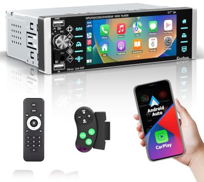 ESSGOO Autoradio mit Wireless Carplay